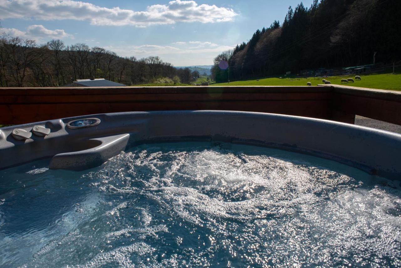 George Cabin - Log Cabin In Wales With Hot Tub Newtown  Εξωτερικό φωτογραφία